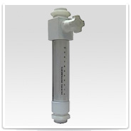 AAL-F ROTAMETRO CON TUBO EN PTFE