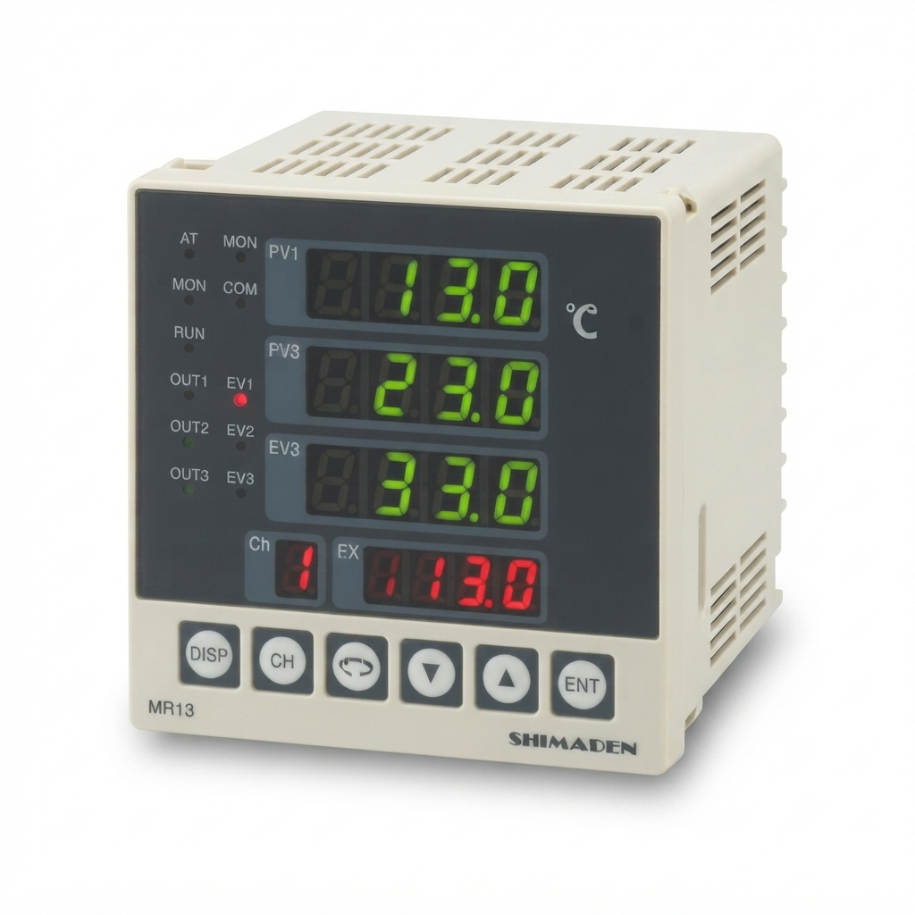MR-13 CONTROLADOR DE TEMPERATURA DE TRIPLE CANAL